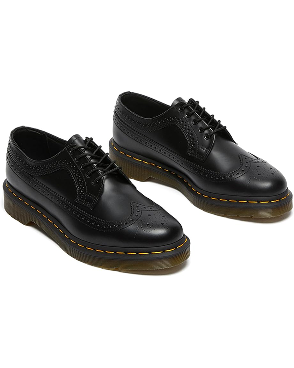 Martens SMOOTH LEATHER BROGUE SHOES Sabatu